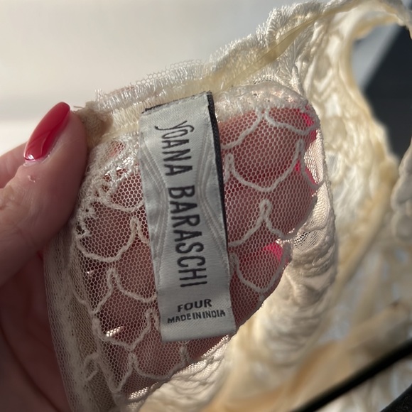 Yoana baraschi GORGEOUS ivory mini dress - Picture 3 of 3